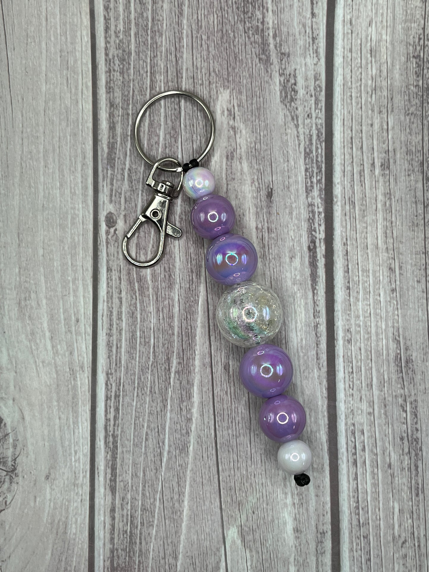Custom Beaded Keychain